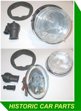 CLEAR SIDE/INDICATOR UNITS for MORRIS Minor 1000 2-door TOURER USA 1962-71
