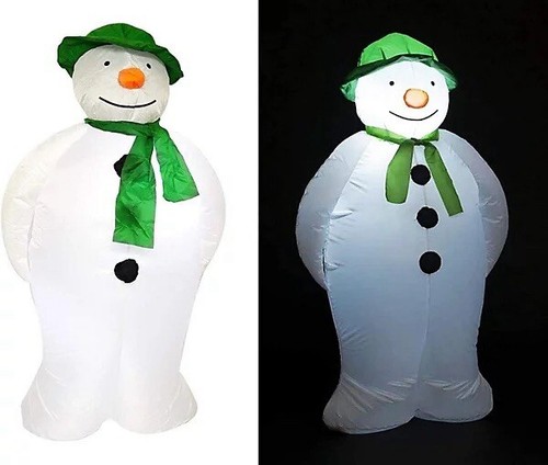 The snowman led air blown - led,