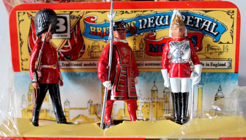 Britains metal soldiers - , x3