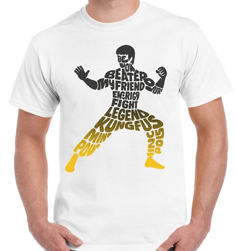 Bruce lee inspired calligram - lee,