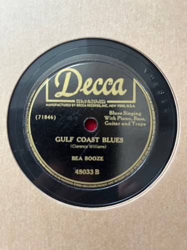 78rpm blues bea - blues,, booze