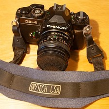 Chinon slr camera with - ce-4,