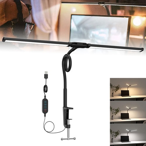 Double head led desk - desk, lamp