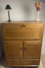 Ercol 469 Elm Drinks Cabinet