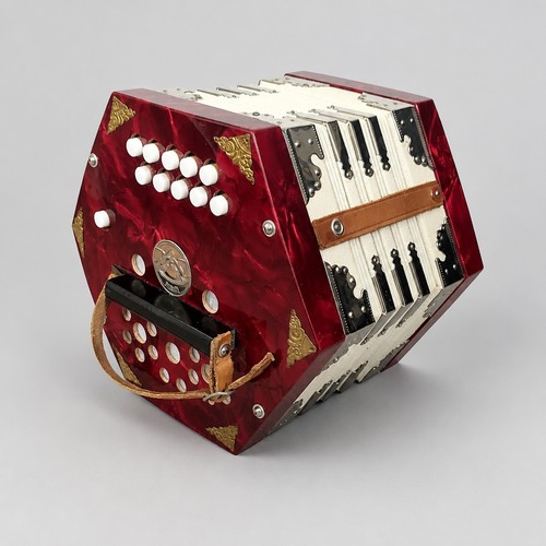 Vintage german red - german, pearloid