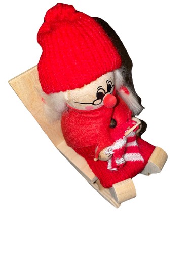 Vintage christmas santa tomte - vintage,
