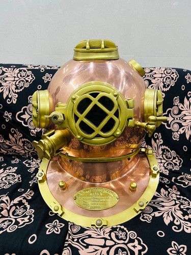 Scuba diving helmet navy - diving,
