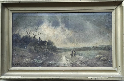 Vintage original oil - vintage,