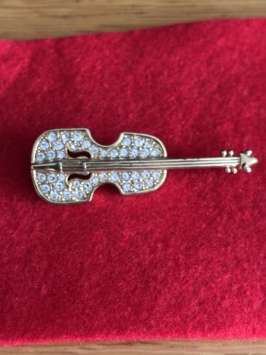 Violin fiddle brooch a - violin/,