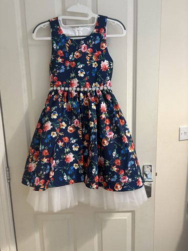 Couture princess navy floral - princess,