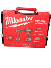 New Milwaukee M18 BLPP2A2-502X Brushless Combi & Impact Driver Twin Pack