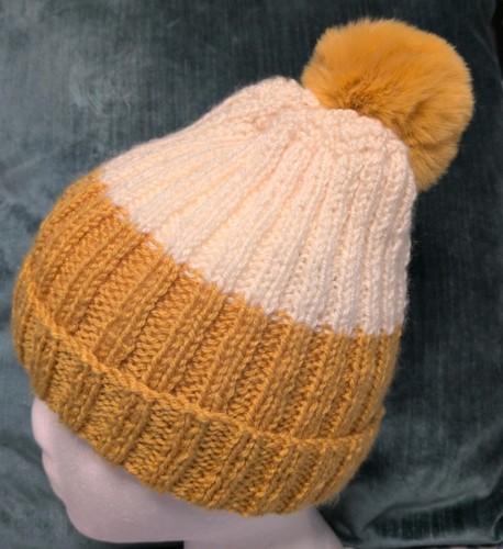 Hat with pom hand - hat,