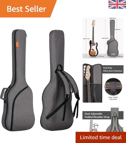 Stylish grey padded - padded, backpack