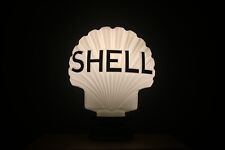 Black Shell Petrol Pump Globe