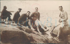 1912 Original photo Olympics Rowing 8s Gold winners Leander Angus Gillan Saltsjo