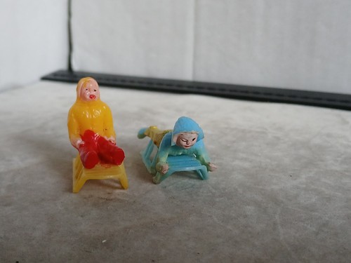 Vintage children sleds - vintage,