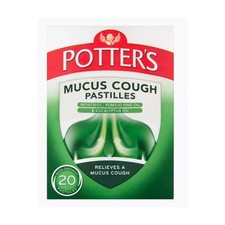 Potters Mucus Cough Pastilles