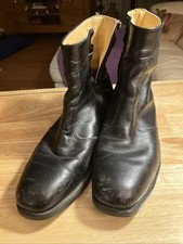 DISTRESSED Black LEATHER UNION