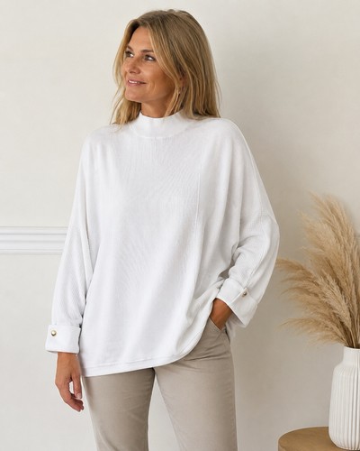 Barbour white cotton - cotton, oversized
