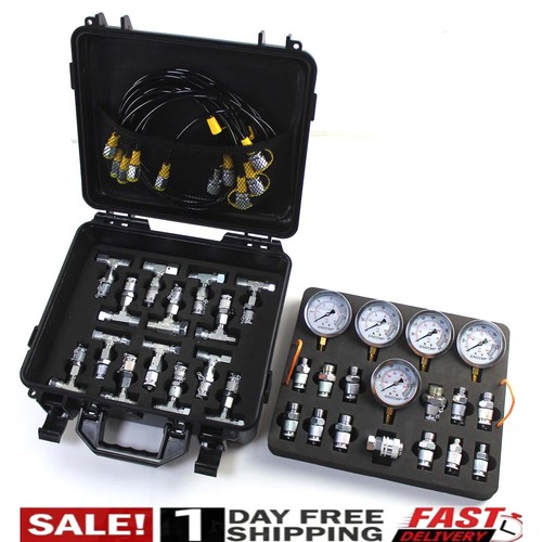 Hydraulic pressure test kit - hydraulic, 5