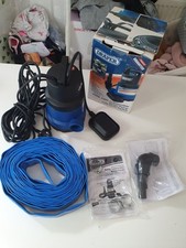 Draper Submersible Water Pump with Float Switch 108L/Min 350W 230V 61668 used