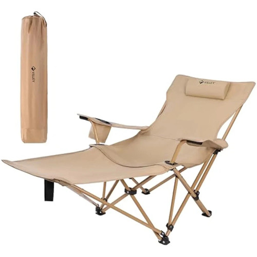 Villey reclining camping chair - reclining,