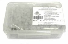 500 x TELEPHONE JELLY CRIMPS INSULATED WIRE CONNECTORS 8A/1 2 WAY BOXED