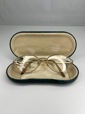Vintage Steven & Wade Optometrists Gold Color Frame Glasses Read