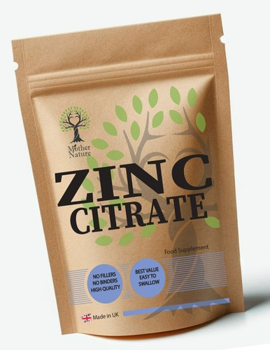 Zinc citrate 280mg capsules - zinc,