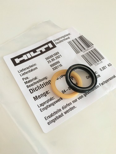 Oil sealing rings - sealing, ram