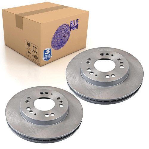 Pair front brake disc fits - front,
