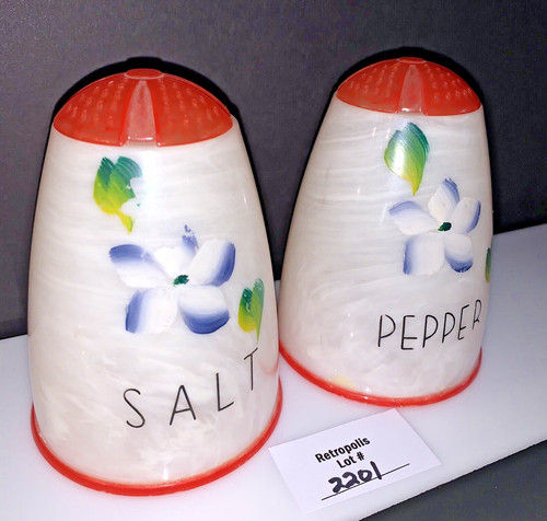 Plas tex salt pepper shakers - salt,