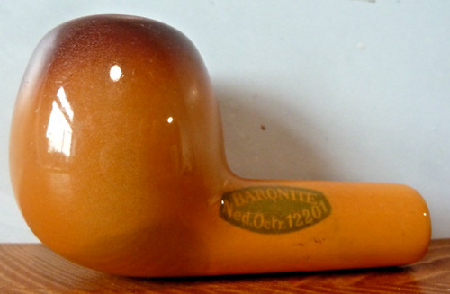 Baronite meerschaum type pipe - meerschaum,