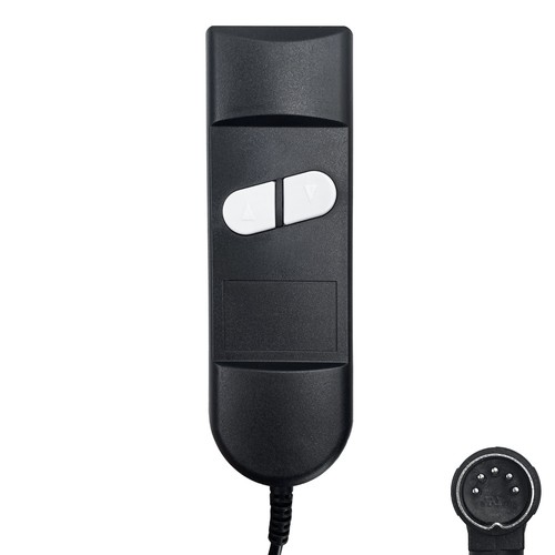 Button pin hand control - 2,