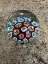 Vintage Millefiori Paperweight