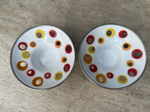Ikea retro enamel metal - 2x,