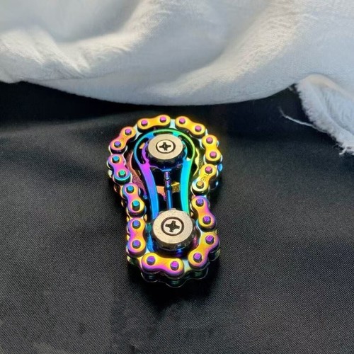 Bike chain fidget spinner - bike,