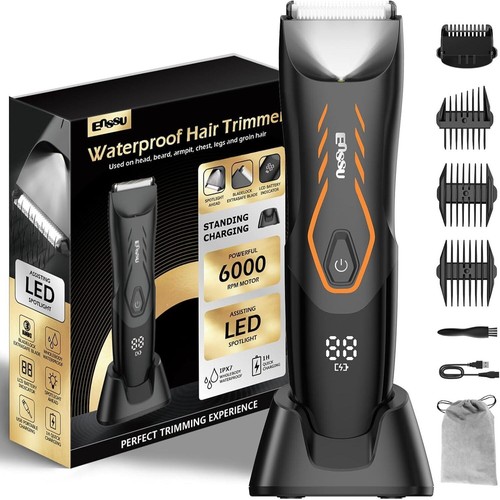 Body hair trimmer for - body, men