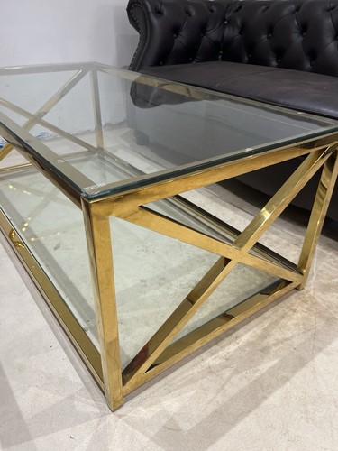Coffee table glass and - table,