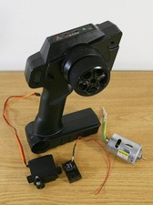 Tamiya TT01E TT02, Transmitter, Receiver, New Motor, Metal Gear Servo - Working