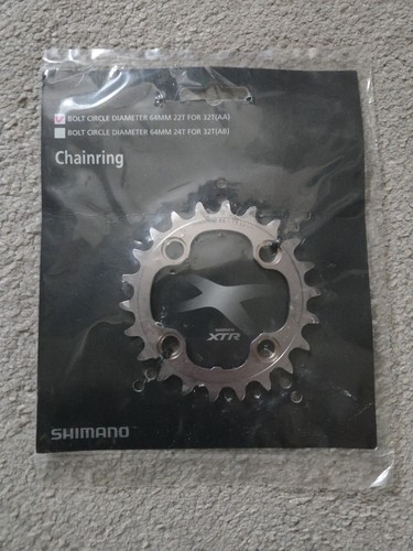 Shimano xtr m970 22t 64mm - xtr,
