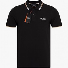Men's HUGO BOSS Polo Shirt Short Sleeve_Contrast Tipping