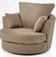 Swivel sofa chair with - swivel,
