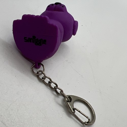 Smiggle purple dog keyring - smiggle,