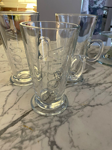 Costa coffee glass mug 283ml - costa,