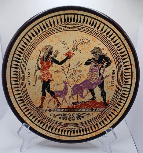 Ancient greek plate - greek,