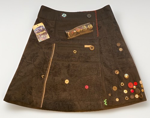 Desigual black buttons - desigual,