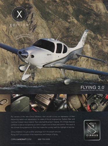2009 cirrus x - cirrus, x-edition