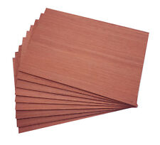 Redwood  Plywood for Laser and CNC, scroll saw, crafts, cuts well, 3mm thick