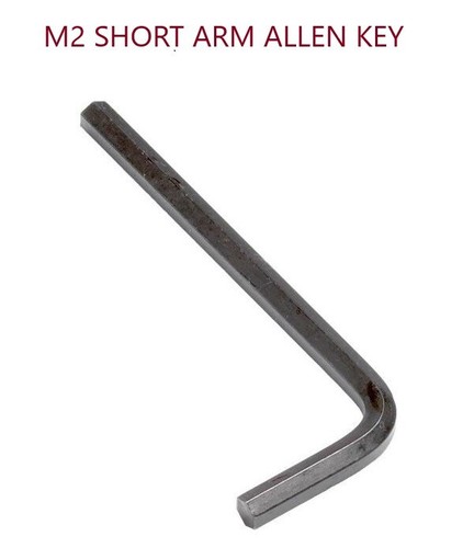 2mm metric short arm - metric, allen